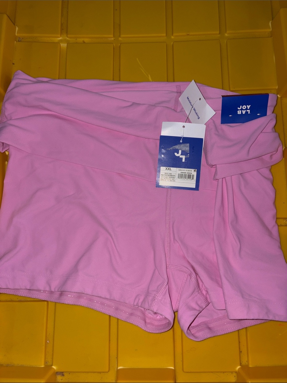 JoyLab Bubblegum Pink High-Rise Bike Shorts